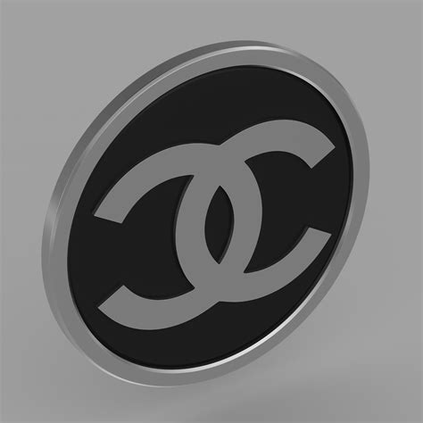 STL file chanel logo 3・3D print object to download 